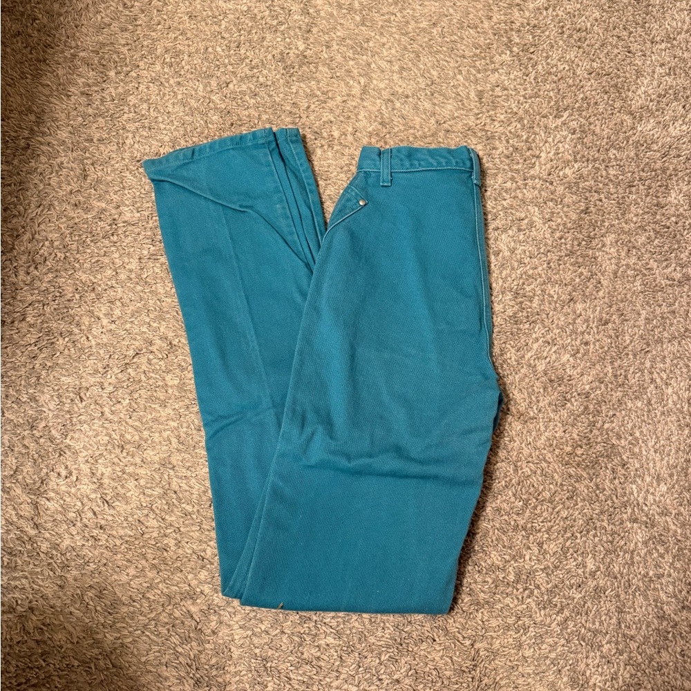 Rockies Women's High Rise Turquoise Jeans